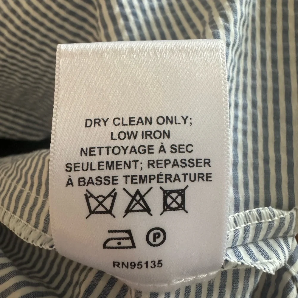 Lafayette 148 New York Shirt Dress with belt - Picture 5 of 6